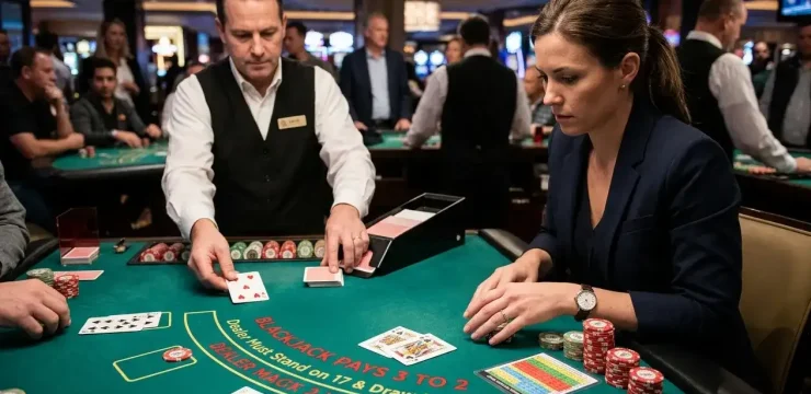 Blackjack i strategia wygrywania: dlaczego tabela decyzji jest ważniejsza niż szczęście - 1