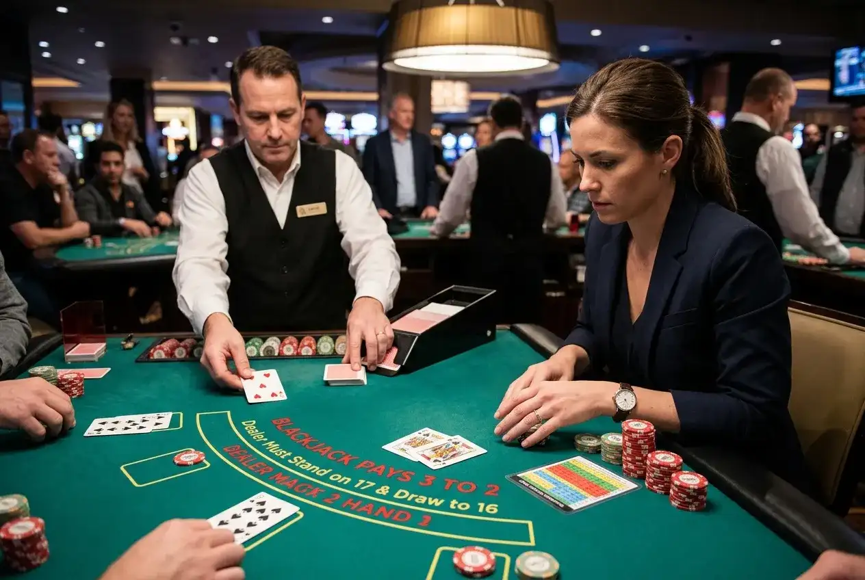 Blackjack i strategia wygrywania: dlaczego tabela decyzji jest ważniejsza niż szczęście - 1